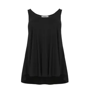 Women's V-Neck Viscose Tank Top Mat Fashion image-0