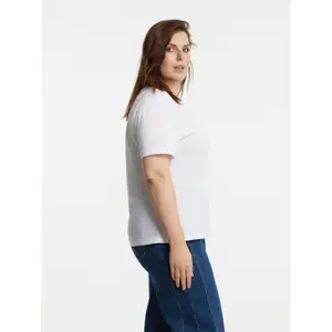 V-ringad t-shirt för kvinnor Mat Fashion Basic image-5