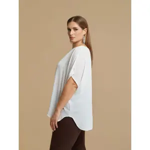 Women’s Crepe Top Mat Fashion Netto image-4