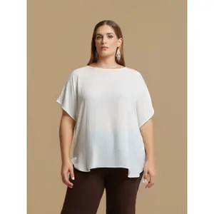 Women’s Crepe Top Mat Fashion Netto image-2