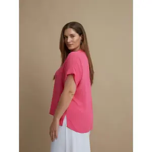 Women’s V-neck blouse Mat Fashion image-4