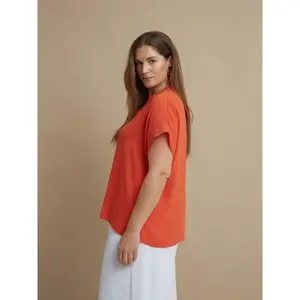 Women’s V-neck blouse Mat Fashion image-4