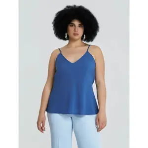 Women's satin tank top Mat Fashion image-1