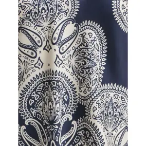 Satintryckt Cachemire Linne Dam Mat Fashion image-2