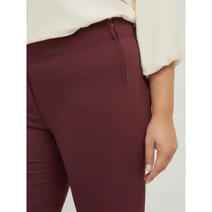 Womens Slim Fit Cotton Trousers Mat Fashion Anny image-4