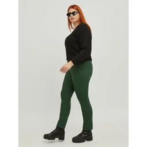 Womens Slim Fit Cotton Trousers Mat Fashion Anny image-3