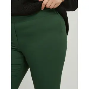 Womens Slim Fit Cotton Trousers Mat Fashion Anny image-4