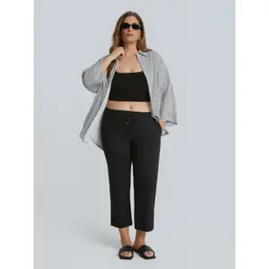 Women's cotton jogging trousers Mat Fashion Basic image-1
