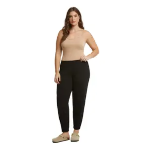 Womens Viscose Jogging Trousers Mat Fashion Basic image-1