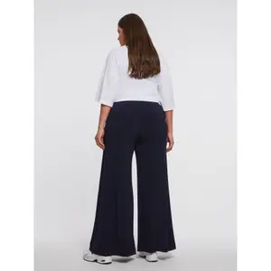 Women's Trousers Mat Fashion Basic Wide Leg image-2