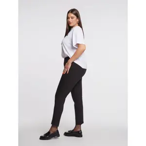 Women's Trousers Mat Fashion Basic Slim image-3