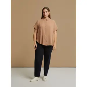 Women's Crepe Shirt Mat Fashion image-1