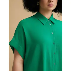Women's Crepe Shirt Mat Fashion image-4
