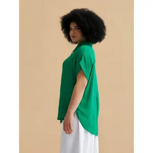 Women's Crepe Shirt Mat Fashion image-3