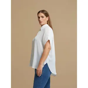 Women's Crepe Shirt Mat Fashion image-4