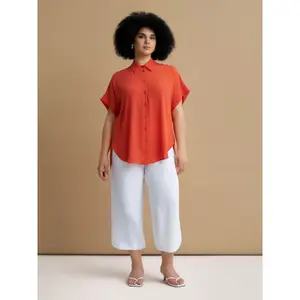 Women's Crepe Shirt Mat Fashion image-1