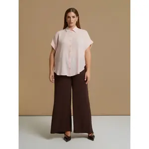 Women's Crepe Shirt Mat Fashion image-1