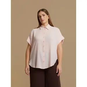 Women's Crepe Shirt Mat Fashion image-2