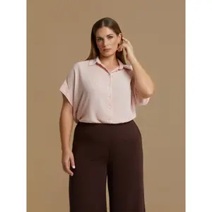 Women's Crepe Shirt Mat Fashion image-3