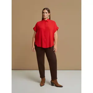 Women's Crepe Shirt Mat Fashion image-1