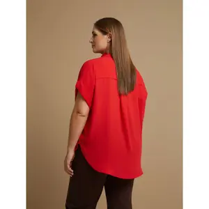 Women's Crepe Shirt Mat Fashion image-3