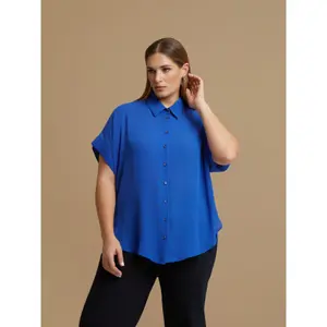 Women's Crepe Shirt Mat Fashion image-2