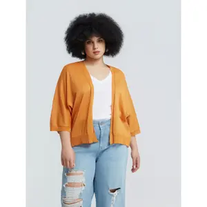 Women's knitted cardigan Mat Fashion Lurex image-1