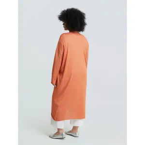 Women's Long Knitted Cardigan Mat Fashion Lurex image-3