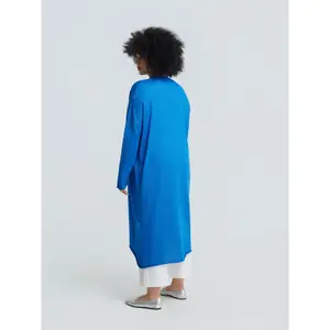 Women's Long Knitted Cardigan Mat Fashion Lurex image-3