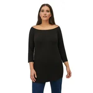 Ropa blusa de manga larga mujer Mat Fashion Basic image-1