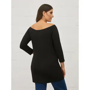 Ropa blusa de manga larga mujer Mat Fashion Basic image-3