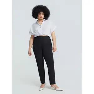 Women's slim-fit Trousers Mat Fashion image-1