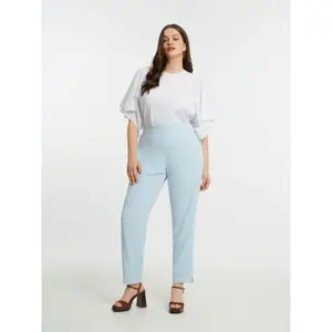 Women's slim-fit Trousers Mat Fashion image-1