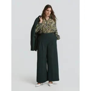 Women's suit Trousers Mat Fashion Wide Leg image-1
