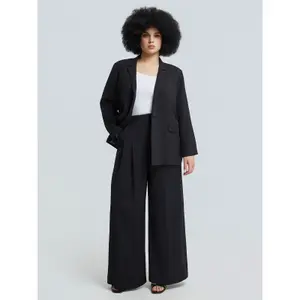 Women’s single-button blazer Mat Fashion image-2