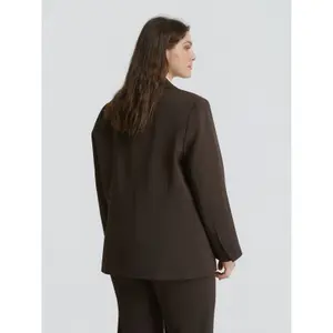 Double-breasted blazer for women Mat Fashion image-2
