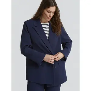 Double-breasted blazer for women Mat Fashion image-1