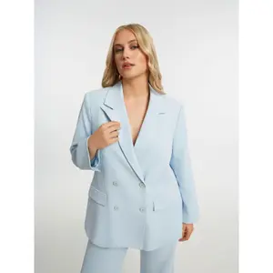 Double-breasted blazer for women Mat Fashion image-1