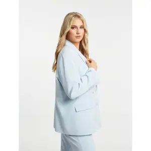 Double-breasted blazer for women Mat Fashion image-4
