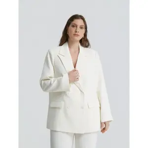 Double-breasted blazer for women Mat Fashion image-1