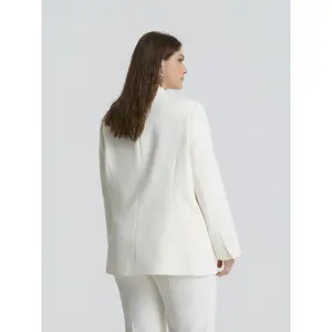 Double-breasted blazer for women Mat Fashion image-3