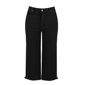Women's jeans Mat Fashion Basic Wide Leg image-0