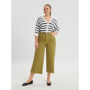 Women's jeans Mat Fashion Basic Wide Leg image-1