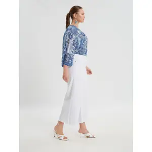 Women's jeans Mat Fashion Basic Wide Leg image-3