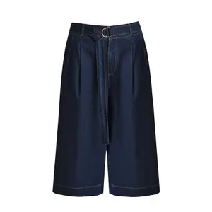 Women's crop jeans Mat Fashion Wide Leg image-0