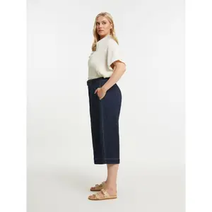 Women's crop jeans Mat Fashion Wide Leg image-3