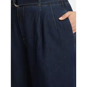 Women's crop jeans Mat Fashion Wide Leg image-4