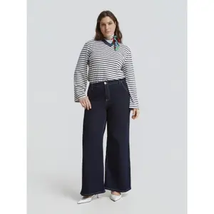 Women's jeans Mat Fashion Wide Leg High-rise image-1