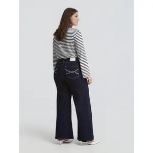 Women's jeans Mat Fashion Wide Leg High-rise image-2