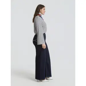 Women's jeans Mat Fashion Wide Leg High-rise image-3
